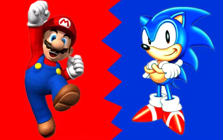 Mario vs Sonic